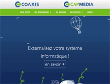 Tablet Screenshot of coaxis-asp.fr